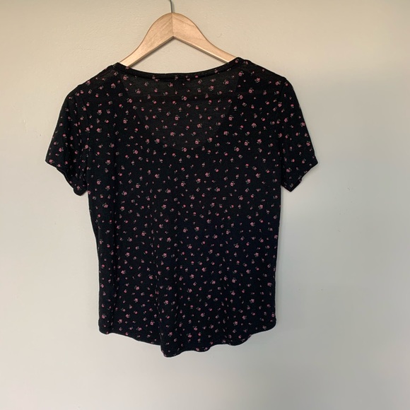 Pink Flowered Tee - Picture 4 of 5